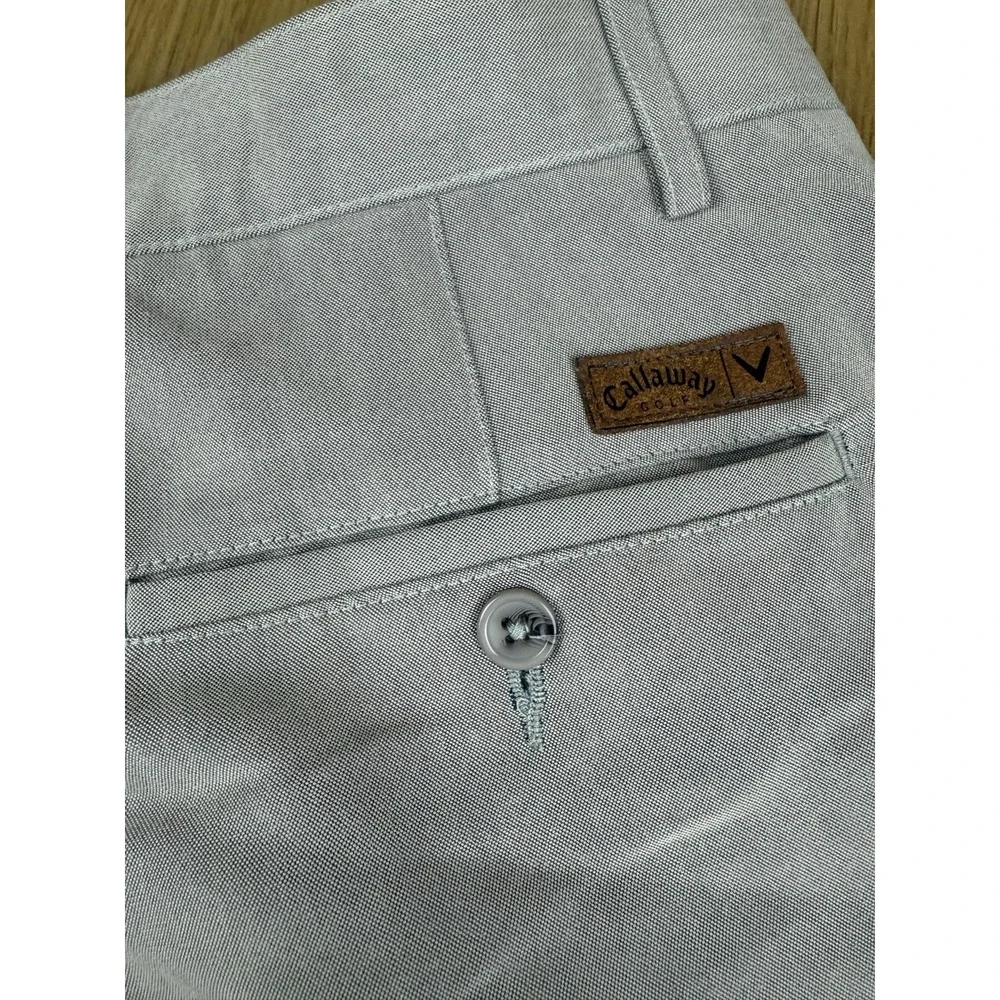 Callaway Straight Leg Performance Golf Pants‎ Tan Beige Mens 36x30